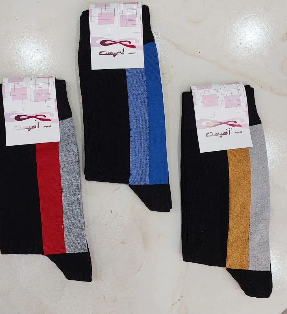 جوراب مردانه اسپست مدل ASP-VRT مجموعه 3 عددی