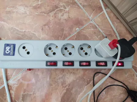 چندراهی برق پارت الکتریک مدل 5+1 کد 2095