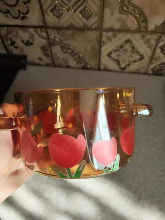 قابلمه مدل گل لاله سایز 16