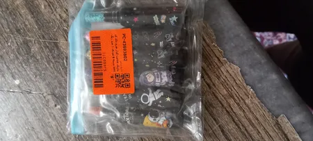 ماژیک علامت گذار طرح لاک کد kmt بسته 6 عددی