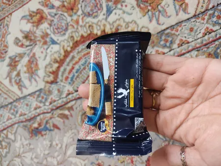حلوا ارده شکری عقاب مقدار 50 گرم