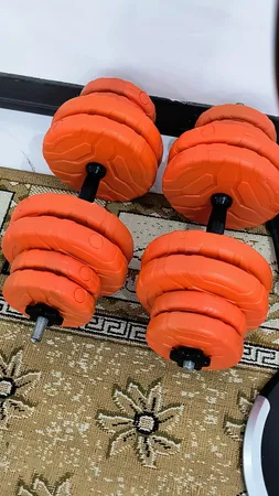 دمبل رادیس فیت مدل OV14-M1 وزن 14 کیلوگرم بسته بندی دو عددی