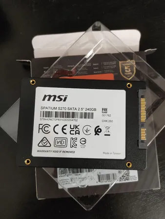 اس اس دی اینترنال SATA III ام اس آی مدل SPATIUM S270 ظرفیت 240 گیگابایت