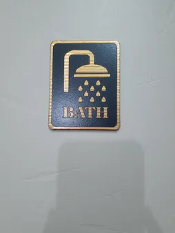 تابلو نشانگر حمام مدل SND100