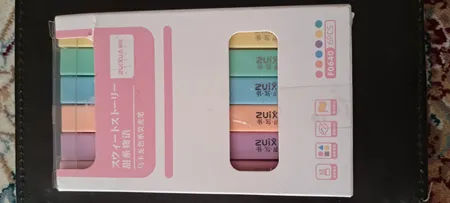 ماژیک علامت گذار ژیخوآ مدل پاستیلی بسته 6 عددی