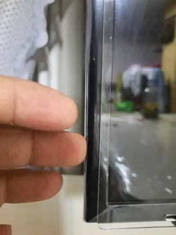 محافظ صفحه نمایش تلویزیون منحنی مدل A55 مناسب برای تلویزیون 55 اینچ