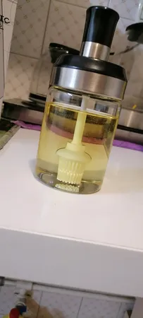 ظرف روغن مدل فرچه سیلیکونی