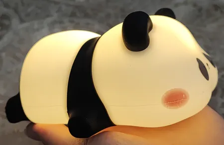 چراغ خواب کودک مدل سیلیکونی پاندا