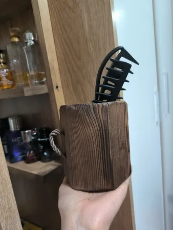 جامدادی رومیزی چوبینو مدل چوبی