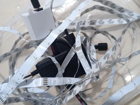 ریسه ال ای دی لومینوس مدل RGB 2835 Gaming طول 5 متر