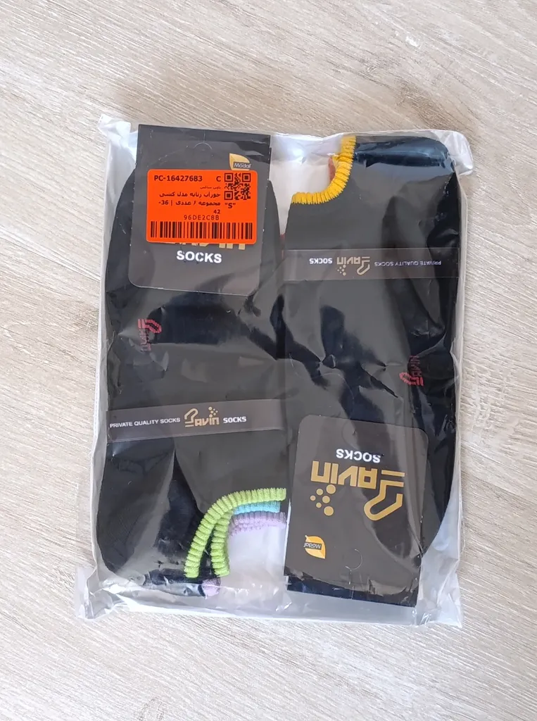 جوراب زنانه مدل کشی مجموعه ۶ عددی