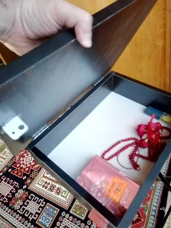 میز نماز باکسدار و صندلی (ضدخش،تاشو،تنظیم شونده ارتفاع)