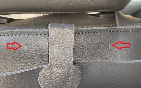 کیف پشت صندلی خودرو بابل کارپت مدل Leather