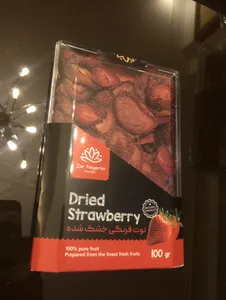 تجریه خرید توت فرنگی خشک شده زرنگاران - 100 گرم