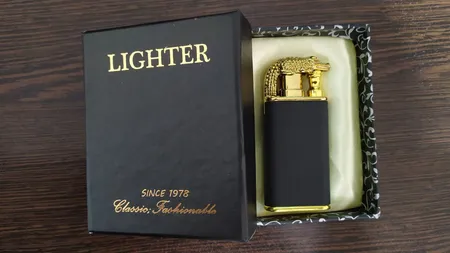 فندک مدل دو حالته تمساح