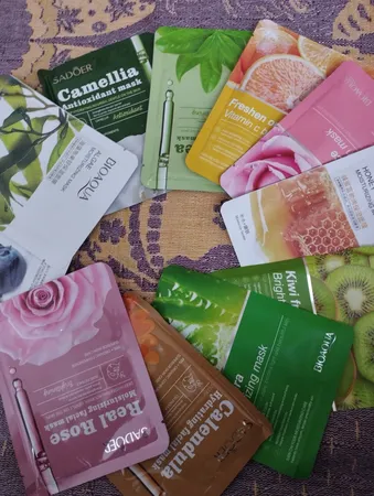 ماسک صورت سادور مدل 0010 وزن 25 گرم مجموعه 10 عددی