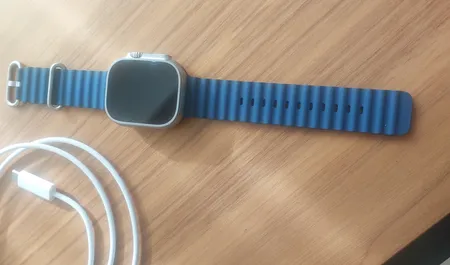 ساعت هوشمند اپل مدل Ultra 2 Titanium Case Ocean Band 49mm