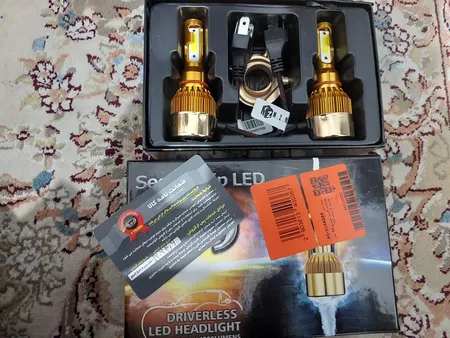 هدلایت لامپ خودرو D9 مدل H4 بسته 2 عددی