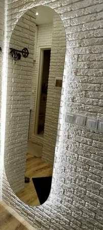 آینه مدل قدی هلالی بک لایت کد 170