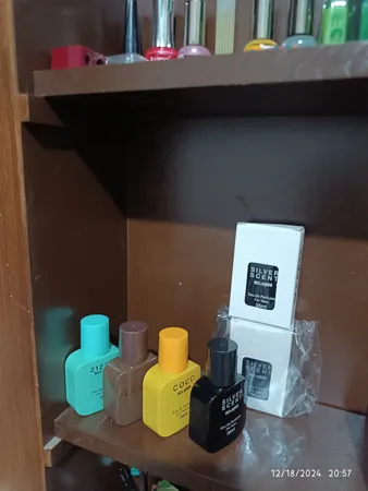 عطر جیبی مردانه اسکلاره مدل Silver Scent با رایحه گرم و تند حجم 35 میلی لیتر