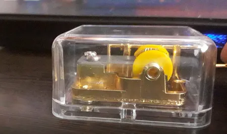 جعبه موزیکال مدل شیشه ای