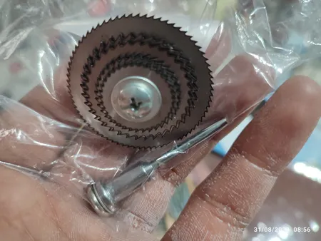 مجموعه 5 عددی صفحه فرز کد MSPH261 به همراه تبدیل سر دریل