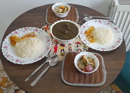 میز ناهارخوری میزیمو مدل تاشو کد 5611