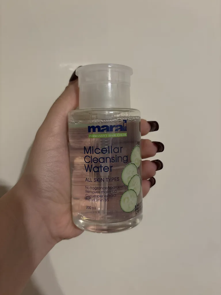 محلول پاک کننده آرایش صورت مارال مدل خیار حجم 200 میلی لیتر