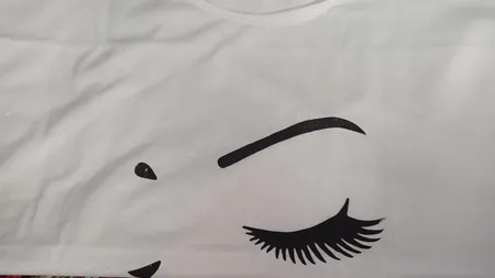 تیشرت زنانه طرح نگاه کد 105