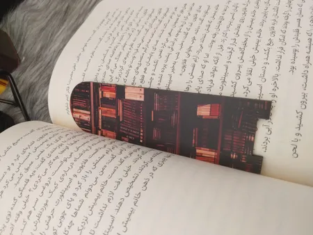 نشانگر کتاب لوکسینو مدل قفسه کتابخانه کد کتاب باز_963 مجموعه 3 عددی