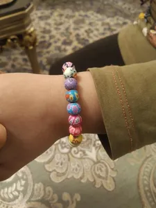 تجریه خرید دستبند دخترانه چرم ذاریات کد 170