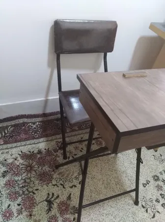 میز نماز باکسدار و صندلی (ضدخش،تاشو،تنظیم شونده ارتفاع)