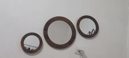 آینه  الف مدل  گرد دلسا کد 321 مجموعه 3 عددی