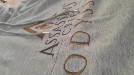 هودی مردانه طرح Assassins کد S436 رنگ طوسی