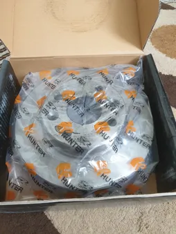 دیسک ترمز چرخ جلو هانتر کد 415575 مناسب برای تیبا