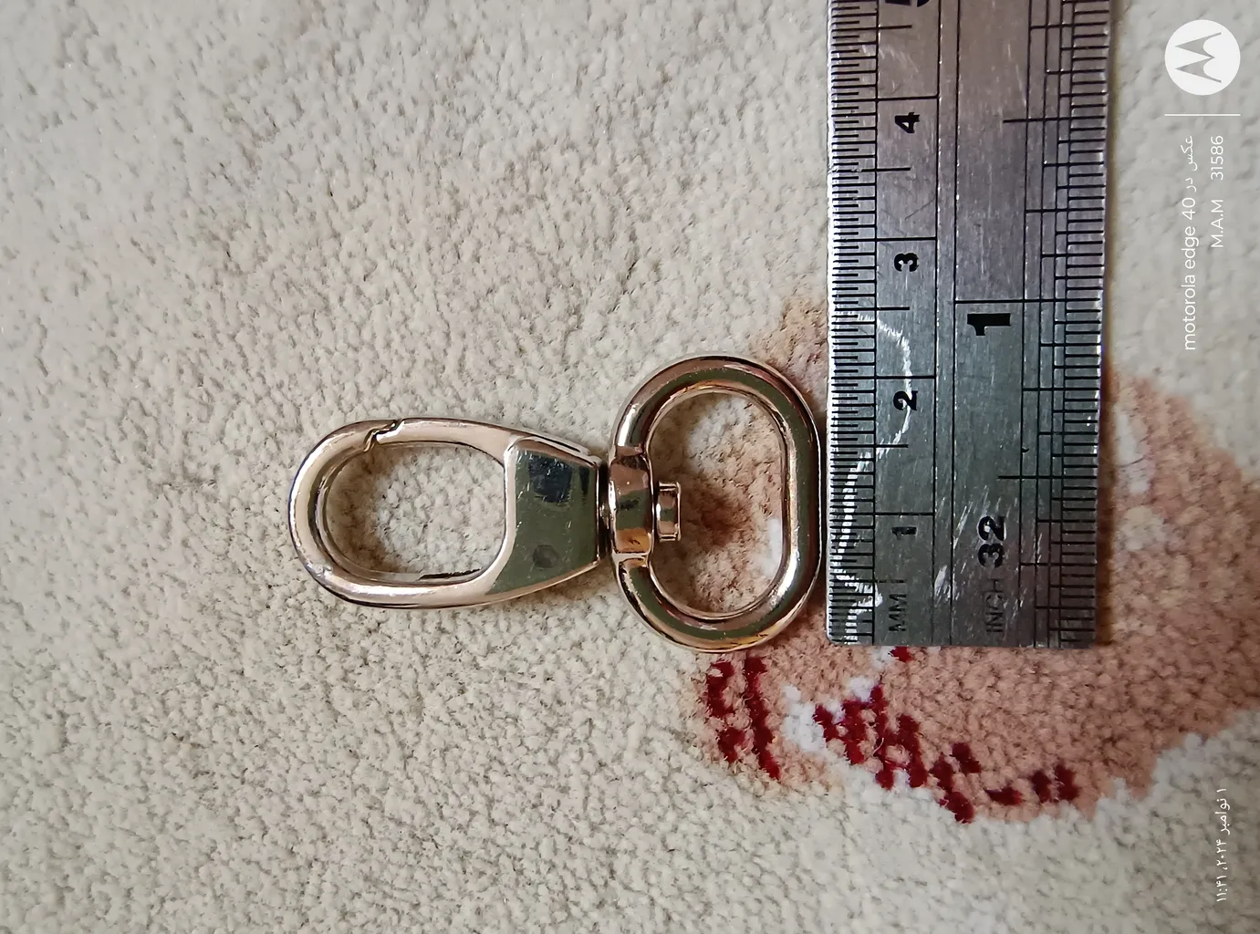 یراق مدبر مدل گردان کد 2CM-Steel بسته 10 عددی