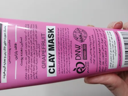 ماسک صورت کریستال مدل خاک رس و گریپ فروت حجم 250 میلی لیتر