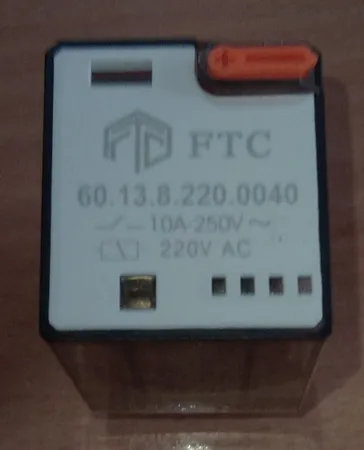 رله 11 پایه 60.13.8.220.0040 بسته 10 عددی