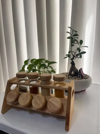 ست جا ادویه 8 پارچه مدل NATURE کد K985