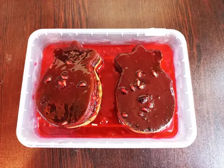 ترشک لواشک انار با سس انار - 450 گرم