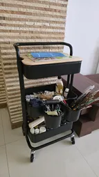ترولی آرایشگاهی تیرداد مدل چرخک واکر