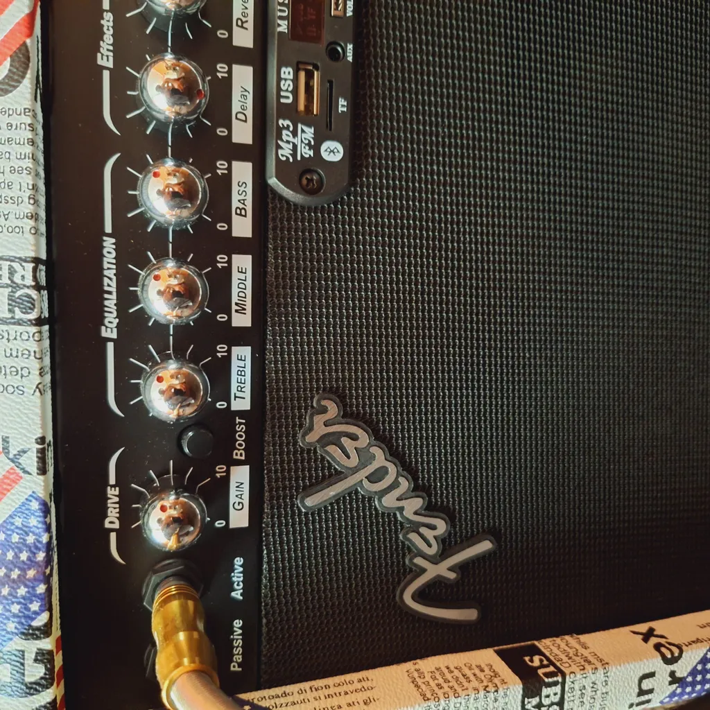 آمپلی فایر گیتار فندر مدل TG-40usb-bt