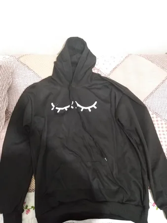 هودی زنانه طرح چشم کد 17099BW