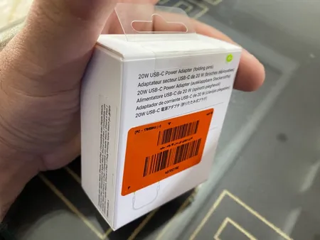 شارژر دیواری 20 وات اپل مدل B/A