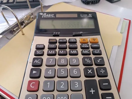 ماشین حساب کاسیک مدل DJ-240D