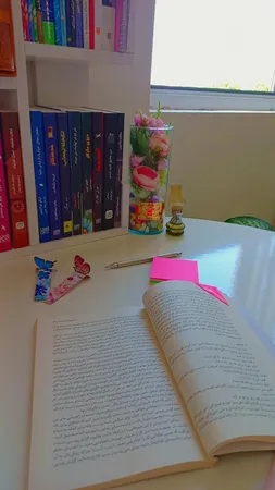 نشانگر کتاب باروچین مدل پروانه ها کد bk-19 بسته 2 عددی