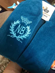 تجریه خرید حوله پالتویی مدل تاج J سایز 145