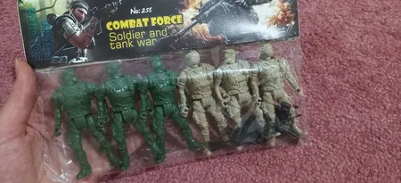 اسباب بازی جنگی مدل سرباز کد sdfg44432 مجموعه 12 عددی