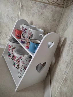 طبقه رومیزی ورساشاپ مدل قلبی 112