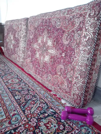 پشتی مدل سنتی طرح قاجار کد 10074